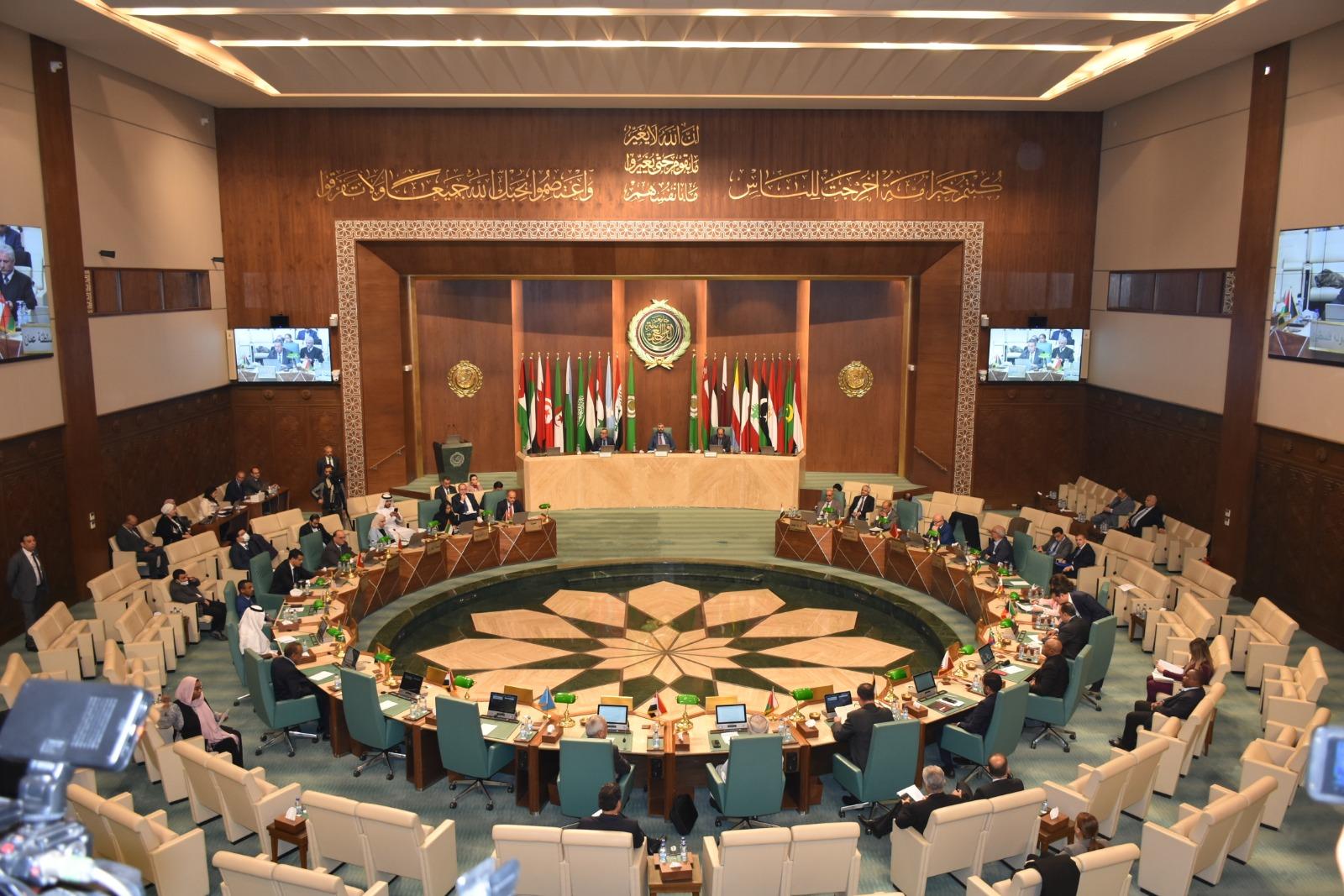 جانب من أعمال الدورة العادية لمجلس الجامعة العربية على مستوى وزراء الخارجية 